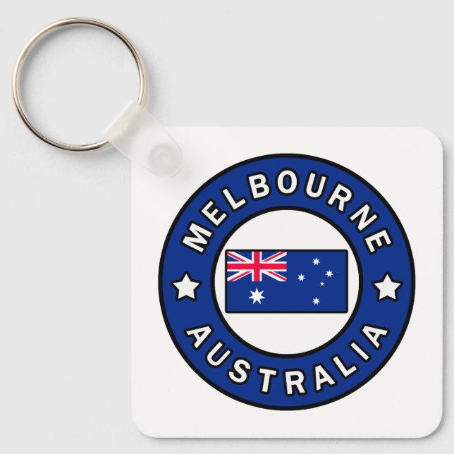 Llavero Melbourne Australia (Anverso)