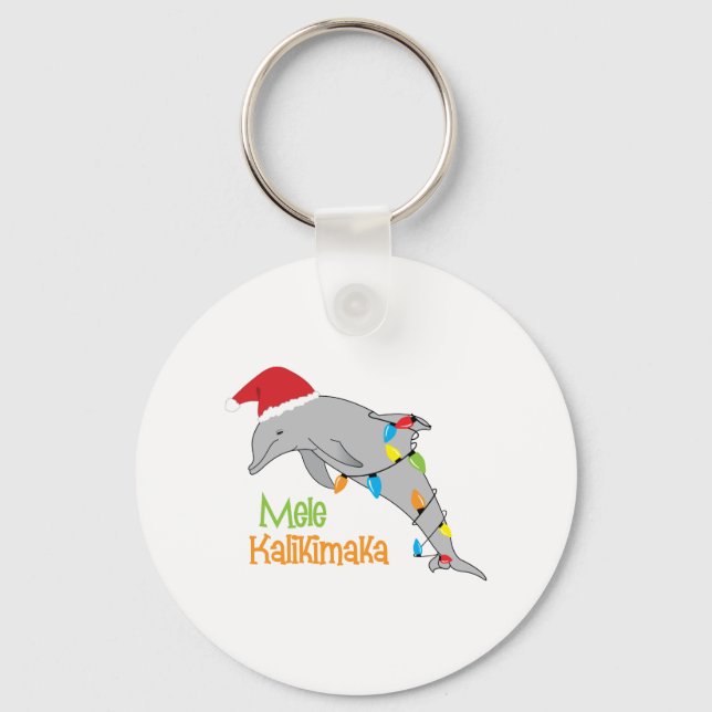 Llavero Mele Kalikimaka (Anverso)