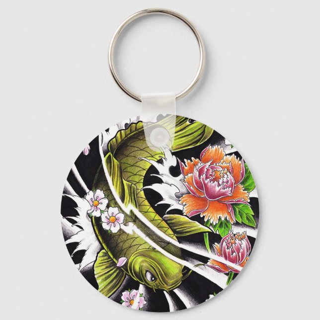 Llavero Melocoyris chicha negra japonesa de Guay (Anverso)