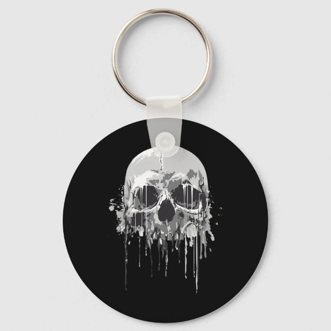 Llavero Melodiación Skeleton Dripping Scary Skull Hallowee (Anverso)