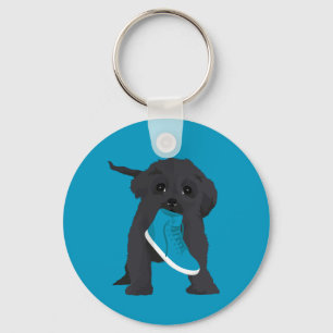 Llavero Melody El Affenpinscher Puppy Robando Zapatos