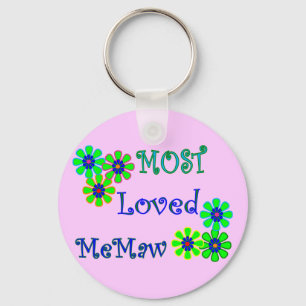 Llavero "MeMaw más querido" regalos del Día de la Madre