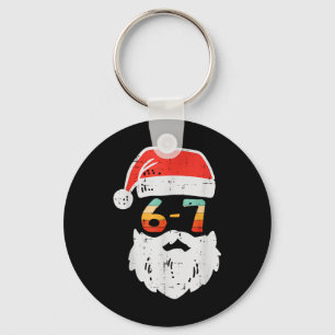 Llavero Meme 67 Santa Navidad Seis Siete Navidad Adolescen