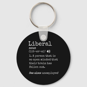 Llavero Meme Conservador Pro Divertido Definición Anti Lib