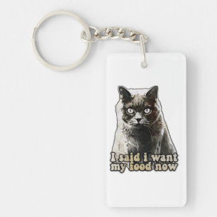 Llavero Meme de gatos divertidos para los amantes de los g