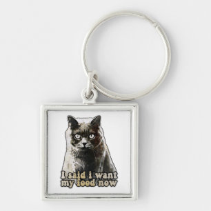 Llavero Meme de gatos divertidos para los amantes de los g