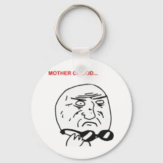 Llavero Meme de historietas de la Madre de Dios