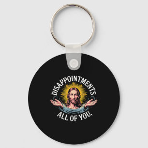 Llavero Meme de Jesús decepcionado con todos ustedes