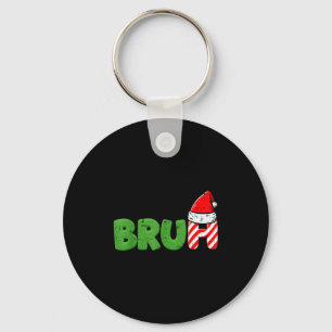 Llavero Meme de Navidad Bruh divertido dicho de Navidad pa