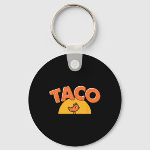 Llavero Meme Divertido de Pollo Taco Tendencia Trump Siemp