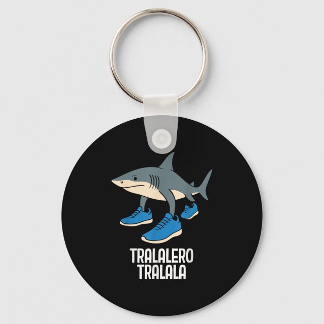 Llavero Meme divertido de Tralero Tralala (Anverso)