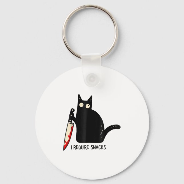 Llavero Meme divertido para gatos que necesito que los ref (Anverso)