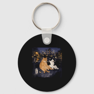 Llavero Meme gatos fumando meme gato divertido humor gatit