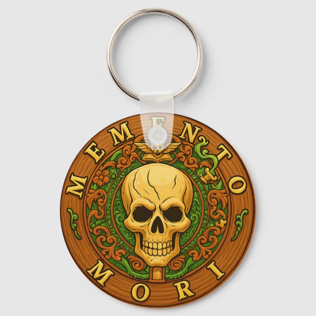 Llavero Memento Mori Keychain by Phil Elmore (Anverso)