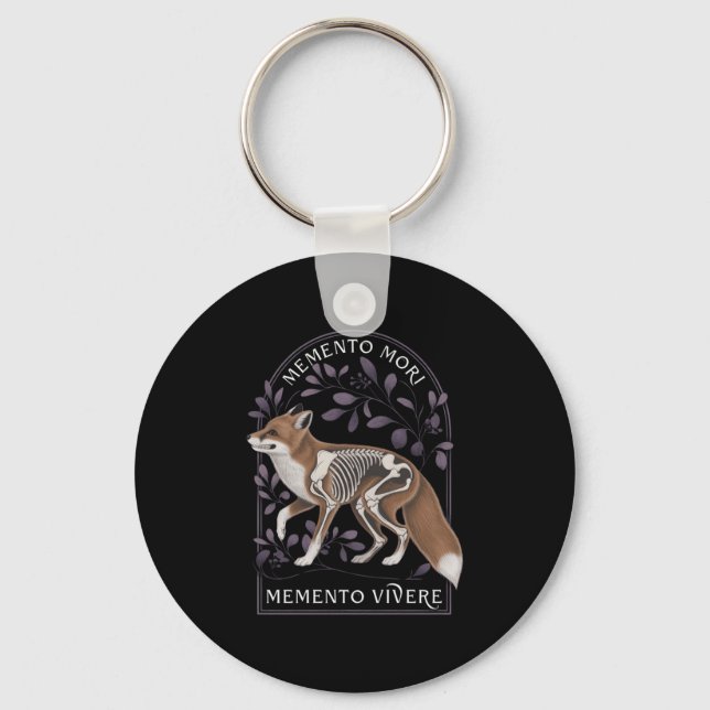 Llavero Memento Mori Memento Vivere _ Filosofía & amp; Lat (Anverso)