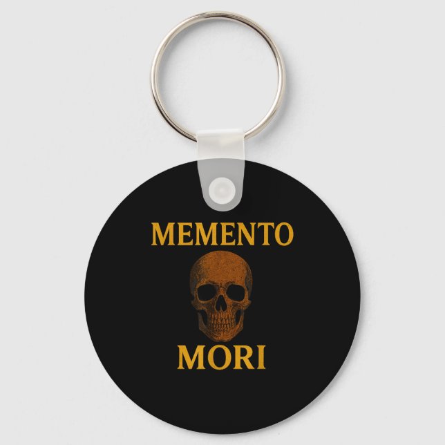 Llavero Memento Mori Philosophy Stoicism Quote  (Anverso)