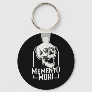Llavero Memento Mori Stoicism Mortalidad Filosofía Q