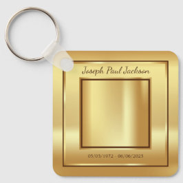 Llavero Memorial de Oro