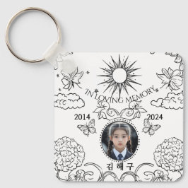 Llavero Memorial, en memoria amorosa,