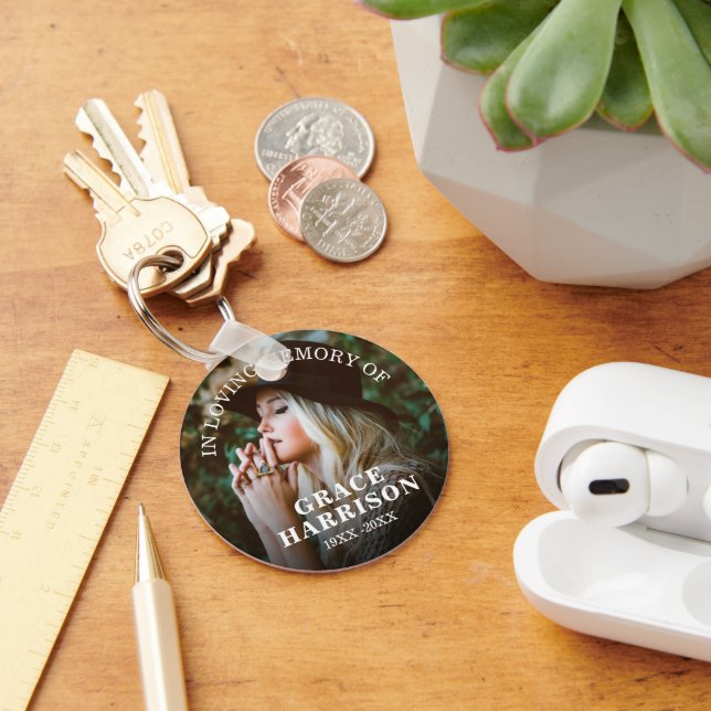 Llavero Memorial fotográfico personalizado (Escritorio )