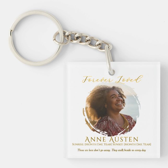 Llavero Memorial Keychain (Frente)