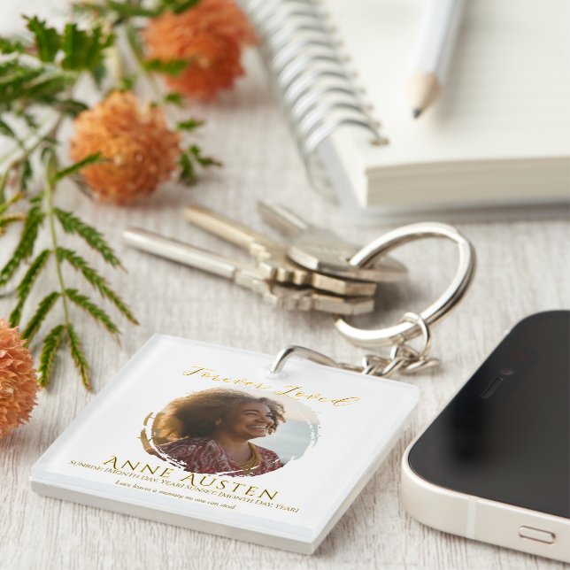 Llavero Memorial Keychain (Frente Derecha)