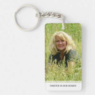 Llavero Memorial - Nubes de espalda - están donde nosotro