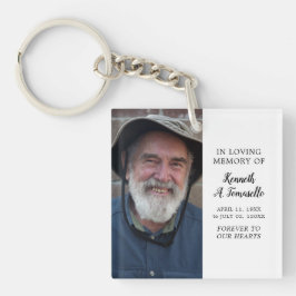 Llavero Memorial Photo Classic en la memoria amorosa