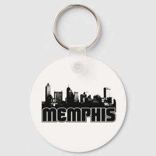 Llavero Memphis Skyline