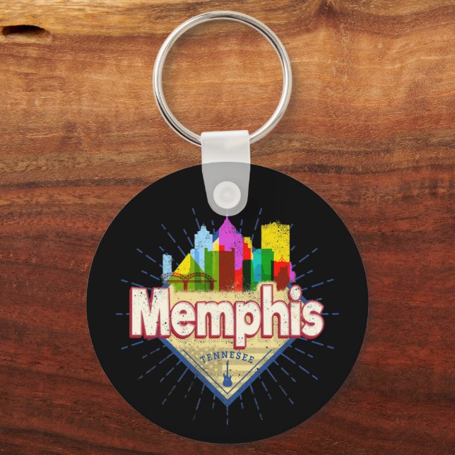 Llavero Memphis Tennessee (Anverso)