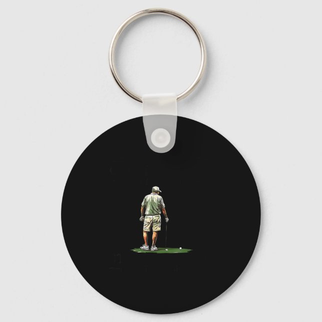 Llavero Men Play Golf Eighties Funny Golfer Golfing  (Anverso)