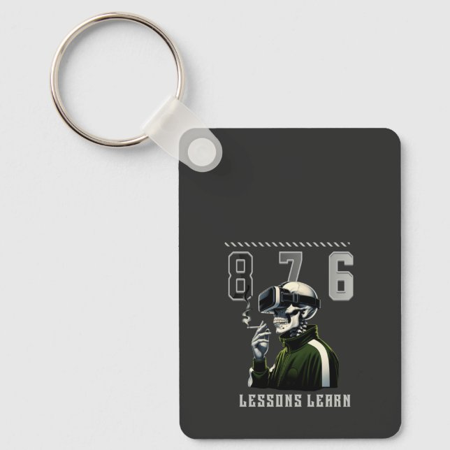 Llavero Men/Women 876 LESSONS LEARN Keychain (Anverso)