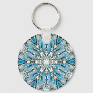 Llavero Mendenhall Glacier Mandala Keychain
