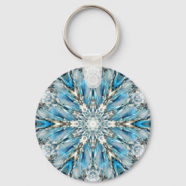 Llavero Mendenhall Glacier Mandala Keychain (Anverso)