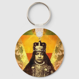 Llavero Menen Asfaw Haile Selassie Él Señor Jah Rastafari