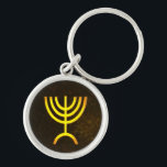 Llavero Menorah Flame<br><div class="desc">Una representación digital de la menorah judía de siete ramas (hebreo: מְ נ וֹ רָ ). La menorah de siete ramas, utilizada en el santuario portátil establecido por Moisés en el desierto y más tarde en el Templo en Jerusalén, ha sido un símbolo del judaísmo desde la antigüedad y es...</div>