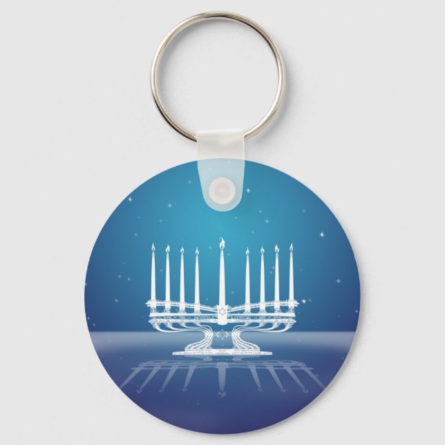 Llavero Menorah iluminado II (Anverso)