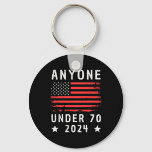 Llavero Menos de 70 de febrero de 2024 Anti Biden Anti Tru