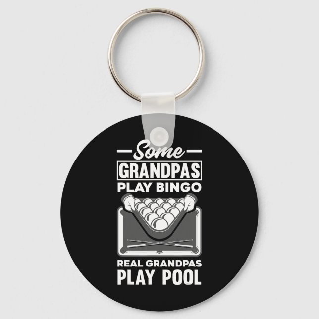 Llavero Mens Algunos Abuelos Juegan Bingo Real Grandpas Pl (Anverso)