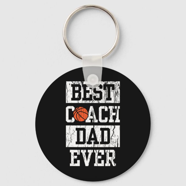 Llavero Mens Best Coach Dad Ever Shirt Men's Sketll Coachi (Anverso)