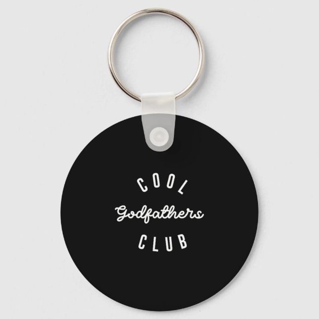 Llavero Mens Cool Godfathers Club, Pregnancy Announcement  (Anverso)