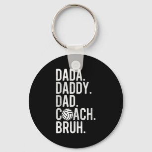 Llavero Mens Dada Daddy Dad Dad Dad Bruh Entrenador de vol