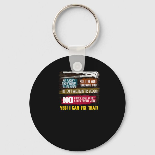 Llavero Mens Millwright Novelty Gift T-Shirt for Dads (Anverso)