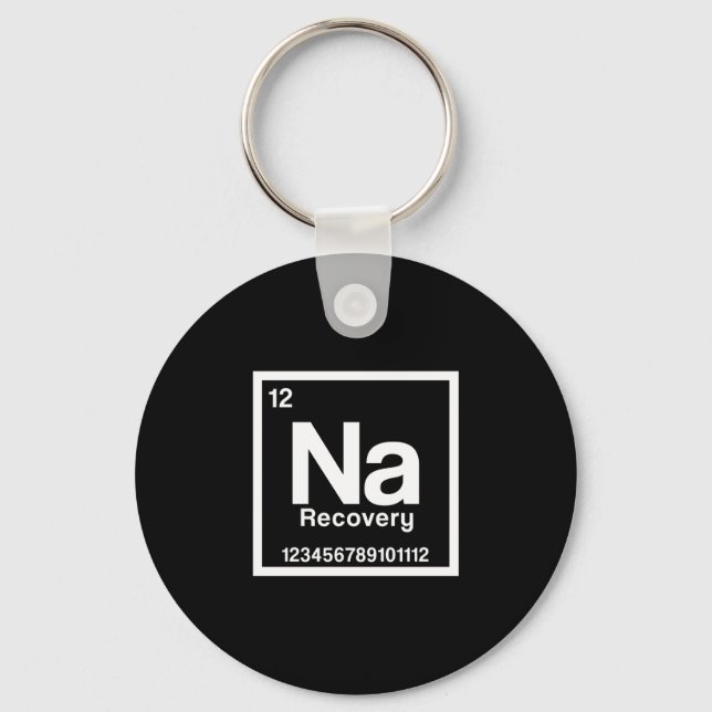 Llavero Mens na element narcotics anonymous recovery sober (Anverso)