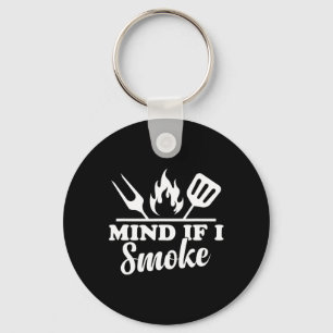 Llavero Mente Si Fumo - Funny Fumador Bbq Y Parrillada