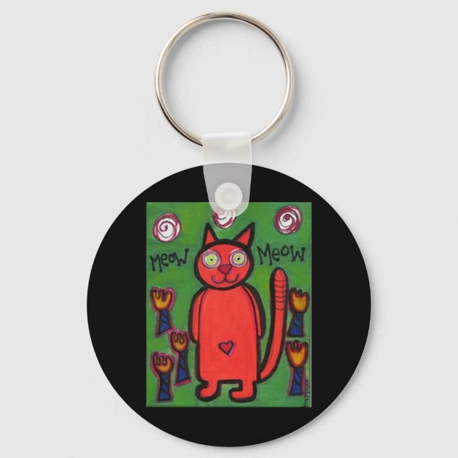 Llavero meow meow Keychain (Anverso)