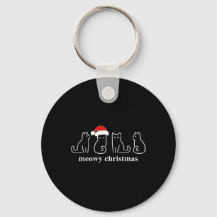 Llavero Meowy Catmas Navidades gatos cortan gatos gatitos