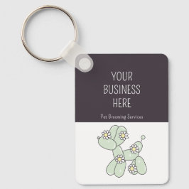 Llavero Mercadería de perro con globo