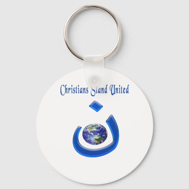 Llavero Mercadería de solidaridad cristiana (Anverso)