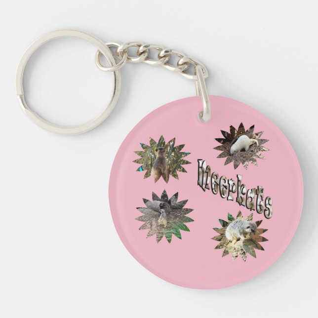 Llavero Mercadillos Con Logotipo En Formas Estelares (Frente)